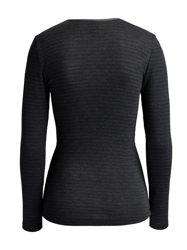 Thermo Damen Shirt Langarm - anthrazit - conta