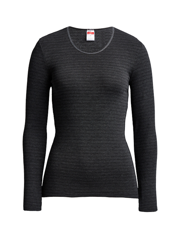 Thermo Damen Shirt Langarm - anthrazit - conta