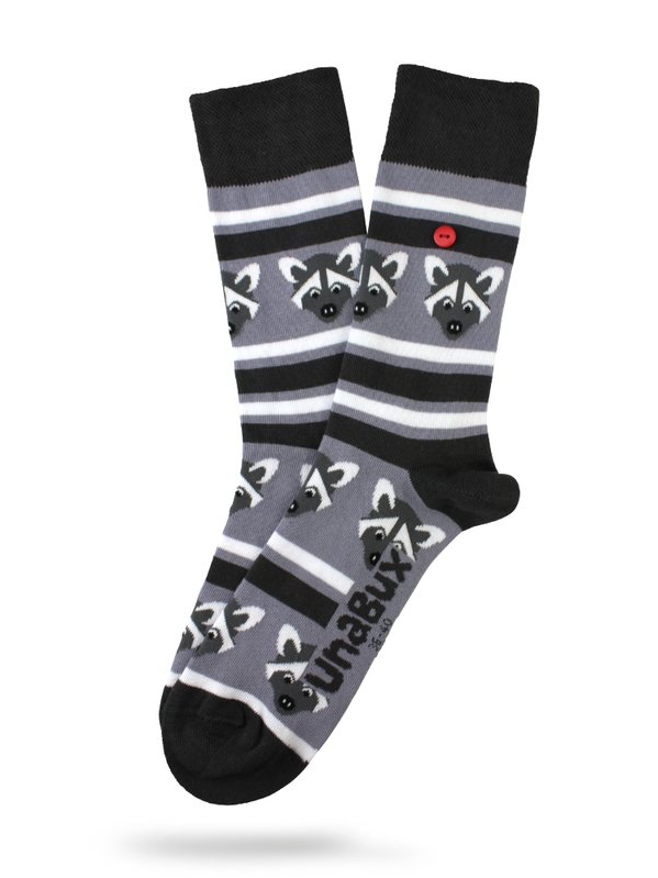 unabux Socken GREY RACOON