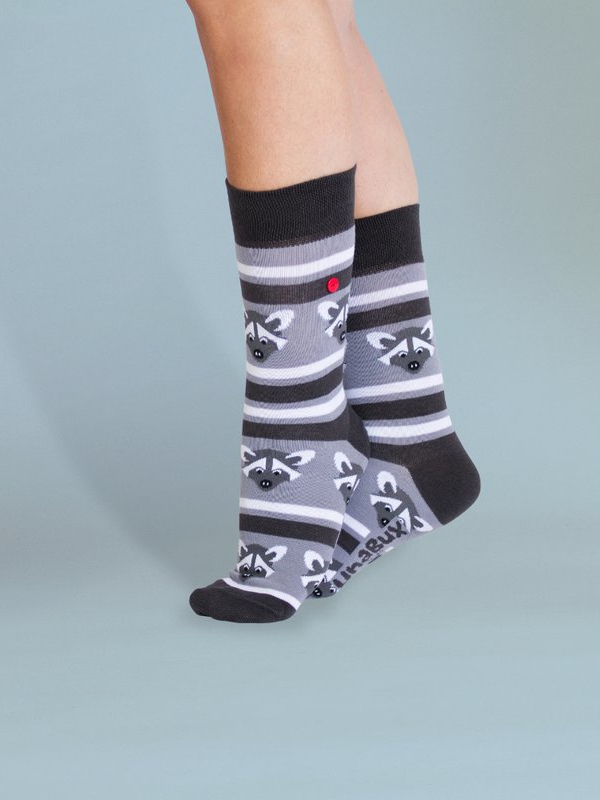 unabux Socken GREY RACOON