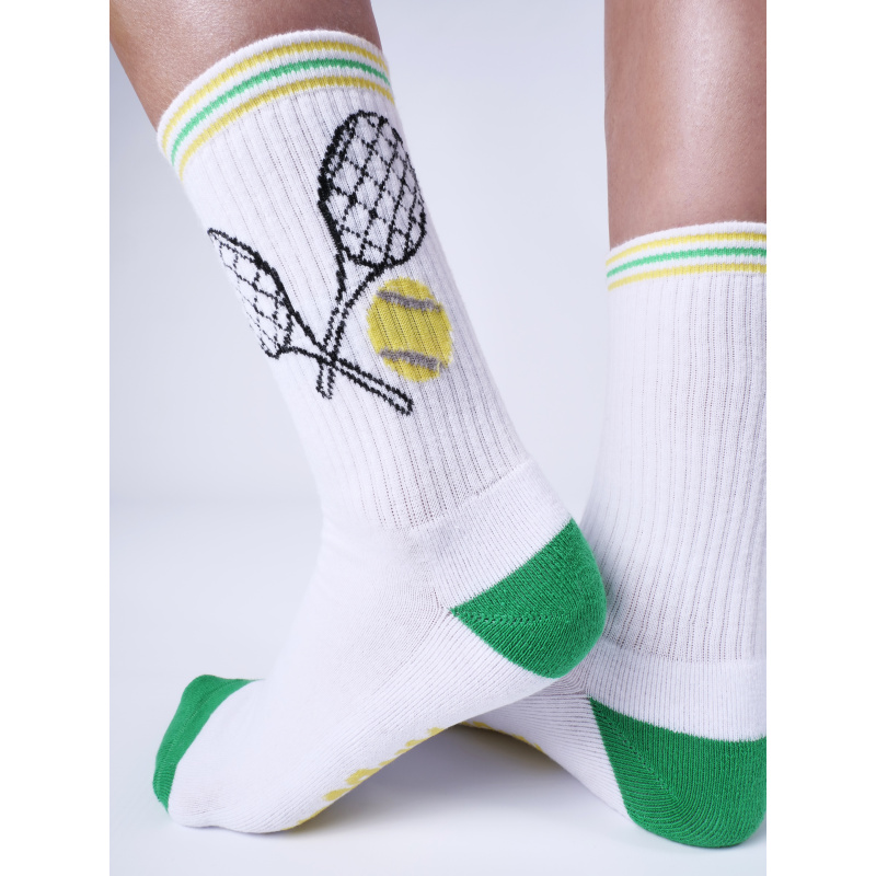 Tennis Sportsocken SERVE & VOLLEY unabux