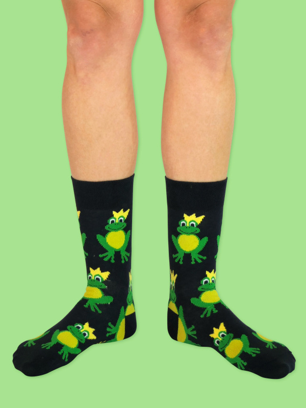 unabux Socken FROG PRINCE