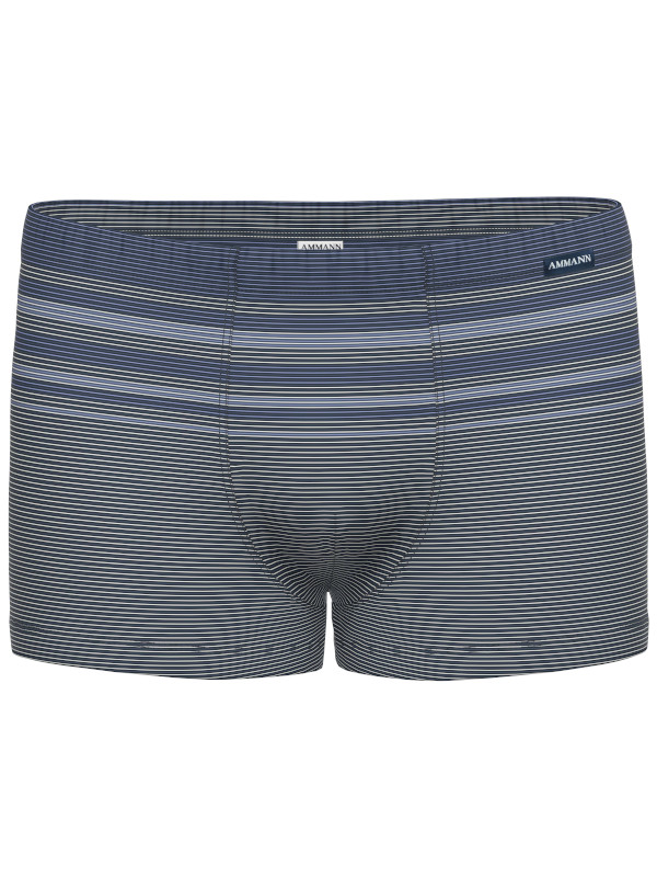 Retro-Short Bio Baumwolle marine blau Ringel AMMANN