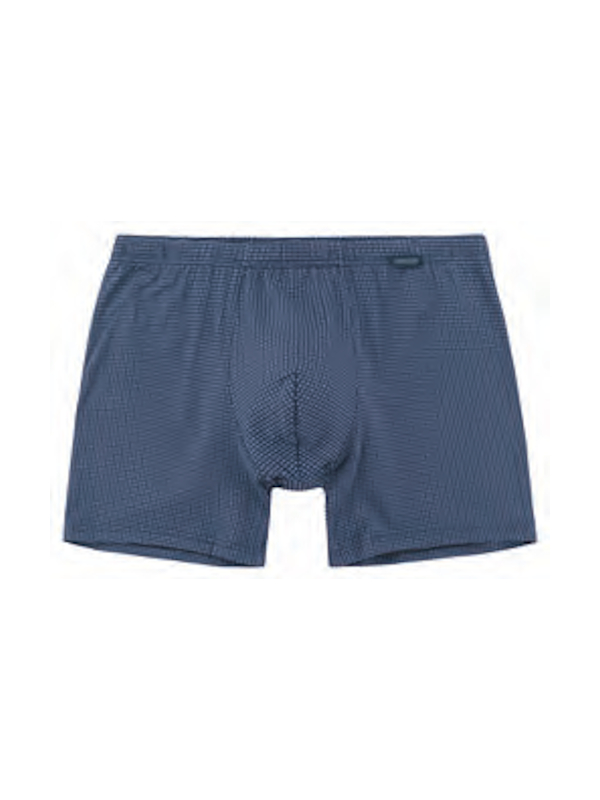 Long-Short blau Baumwolle Modal AMMANN