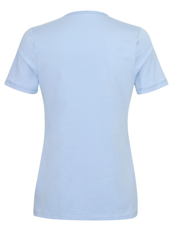 Damen T-Shirt Baumwolle/Modal Mix & Match hellblau AMMANN