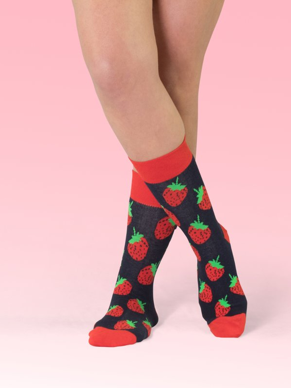 unabux Socken STRAWBERRY LOVE