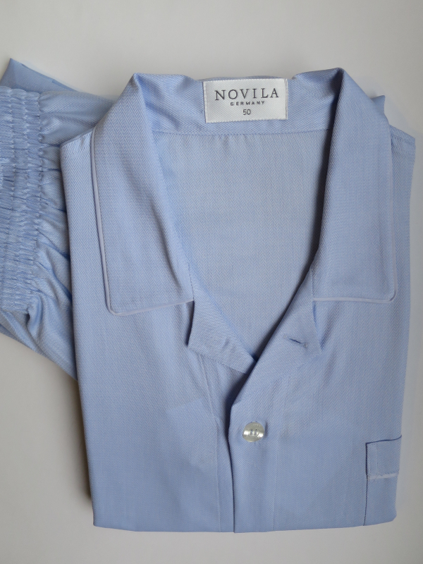 Herren Pyjama Patrick hellblau NOVILA