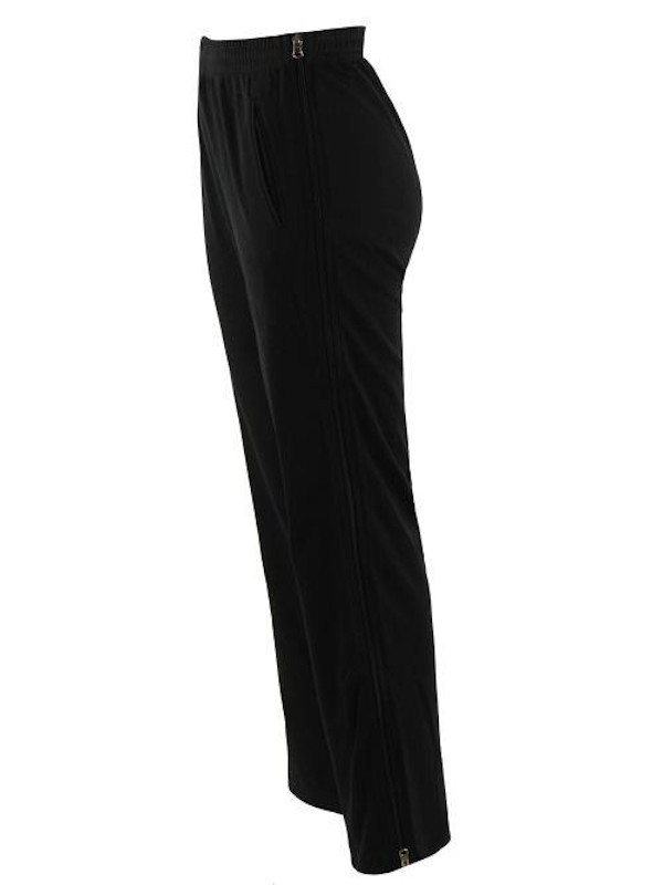 Damen REHA Hose mit Reissverschluss schwarz hajo