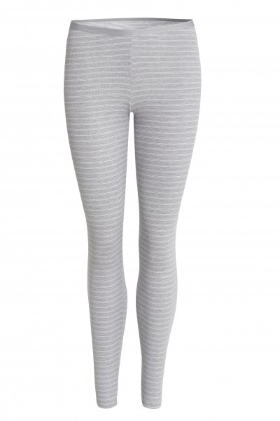 Thermo Damen Hose lang silbergrau conta