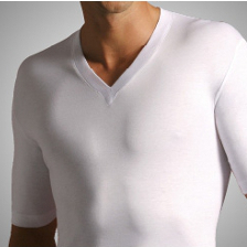 V-Shirt NOVILA natural comfort