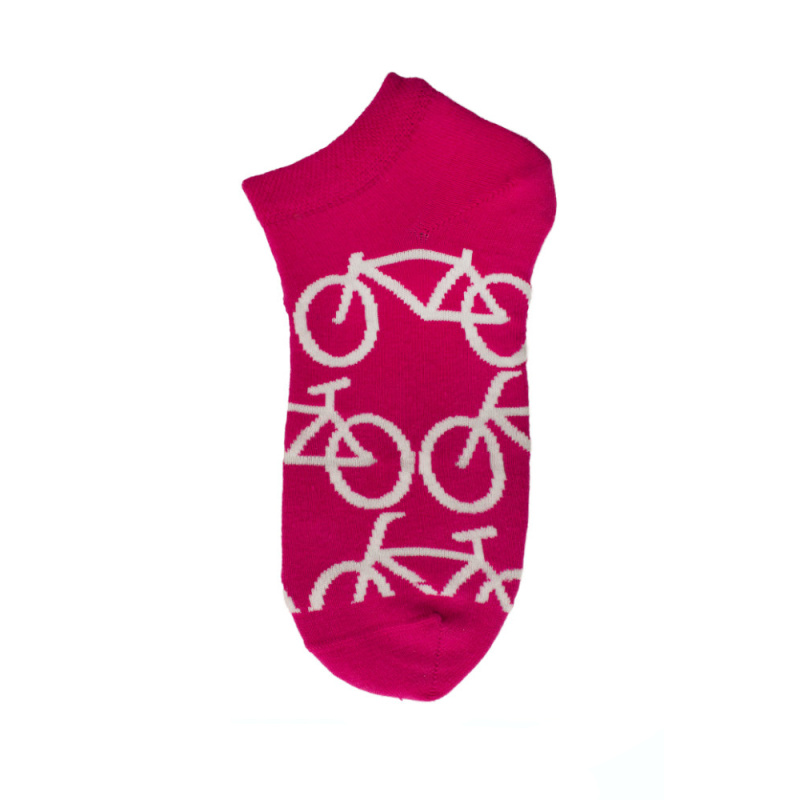 Rad Sneaker Socken PINKY BIKE unabux