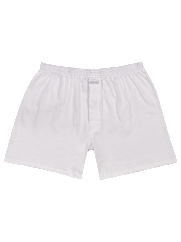 Boxershorts weiß Bio Baumwolle AMMANN