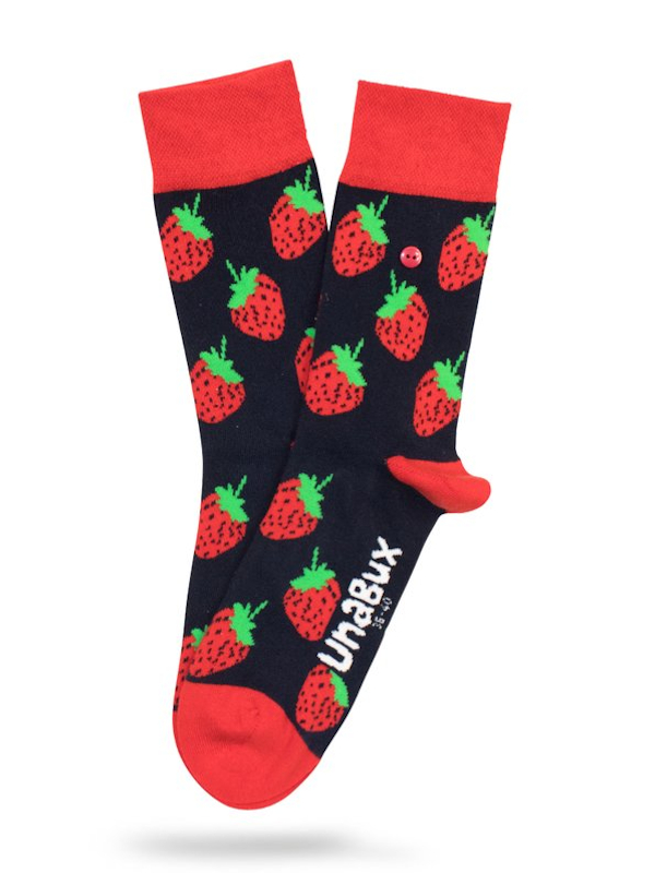 unabux Socken STRAWBERRY LOVE