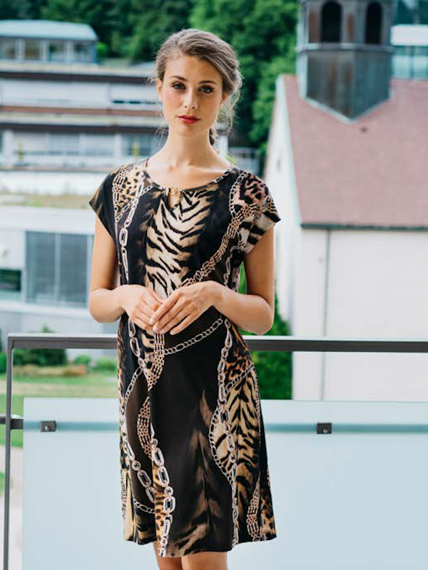 Strandkleid "Tigerlady" HUTSCHREUTHER