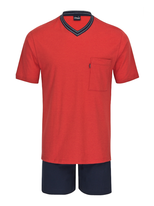 Herren Shorty rot blau - AMMANN