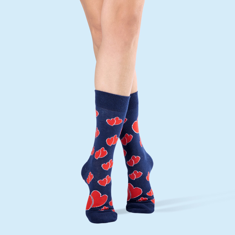 unabux Socken DOUBLE HEART