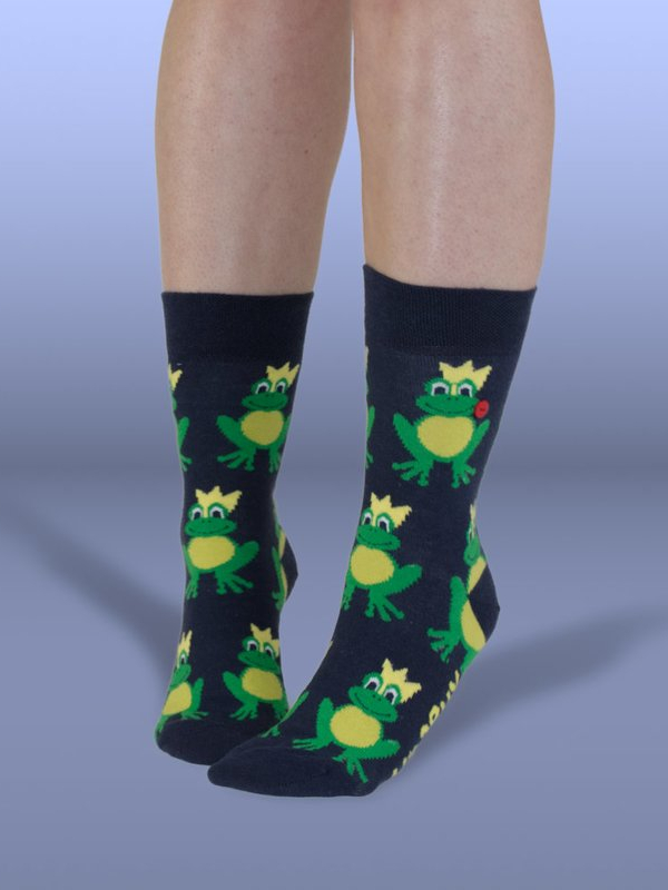 unabux Socken FROG PRINCE