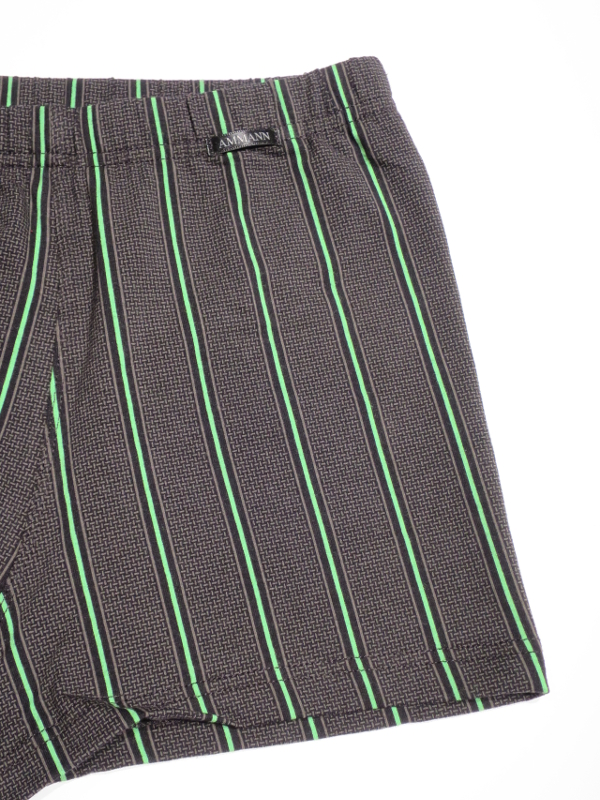 Retro-Short schwarz grün AMMANN