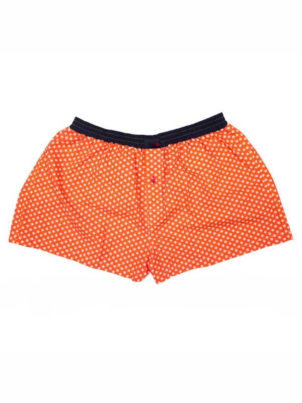 %%% unabux Boxershort ORANGE STARS