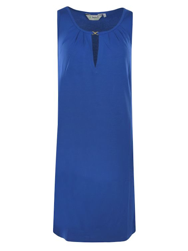 Royalblaues Strandkleid hajo