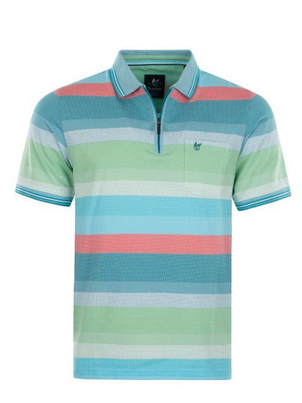 Herren Poloshirt lagune / pastazie Stay Fresh hajo